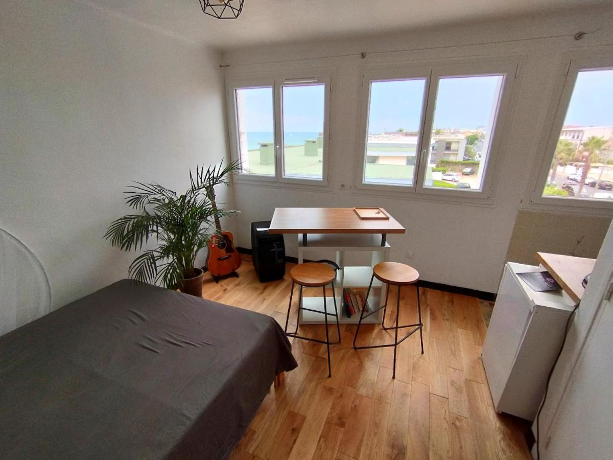 Cosy Studio En Etage Residence Front De Mer Palavas-les-Flots Exterior foto