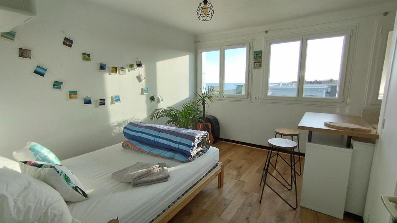 Cosy Studio En Etage Residence Front De Mer Palavas-les-Flots Exterior foto